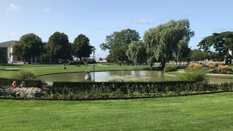 Almedalen i Visby