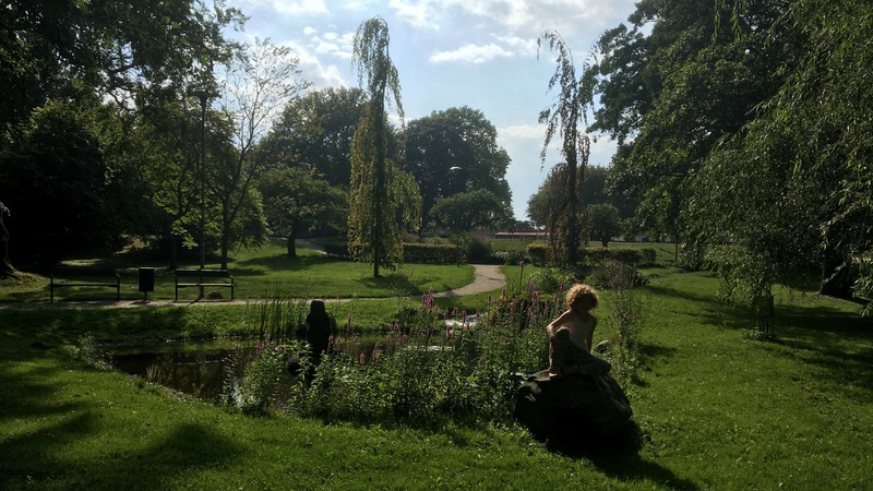 Hotellparken i Slite