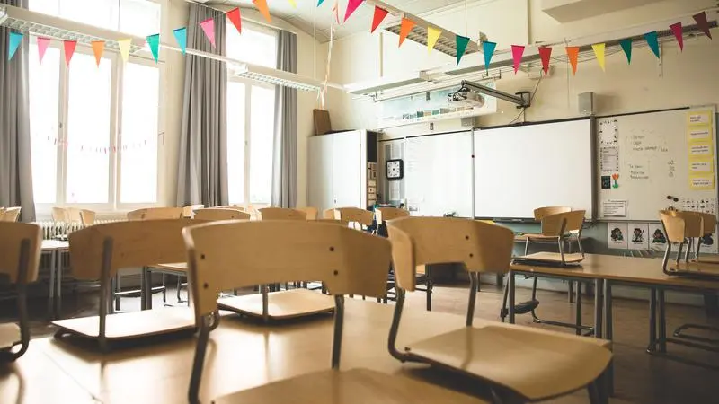 Ett klassrum i en skola