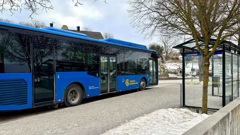 blå buss, lasarettet