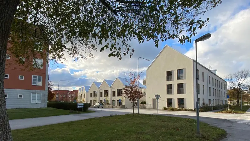 Kvarteret Järnvägen i Visby.
