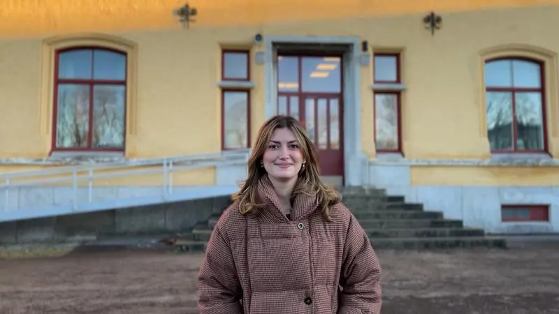 Emanuela Bytyqi berättar om första tiden som lärare på Gotland.