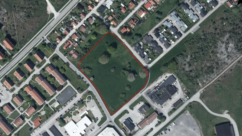 Stjärnlundens deponiområde i norra Visby.