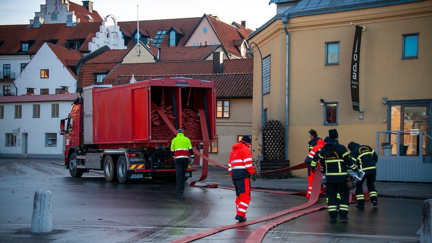 Övning i Visby